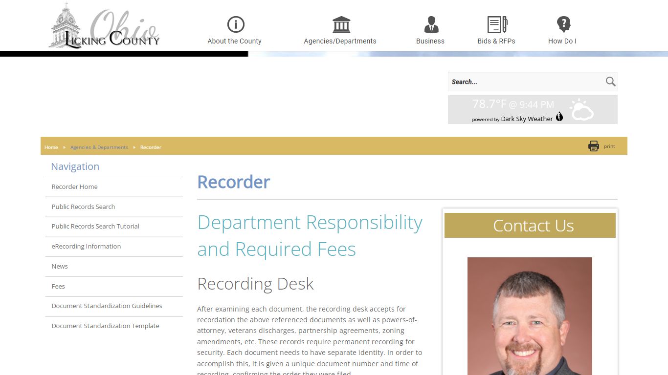 Licking County - Recorder